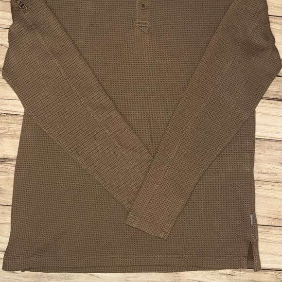 Men’s 5.11 Tactical Long Sleeve Medium Brown Thermal Shirt - Picture 3 of 10